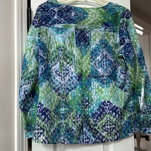 Liz Claiborne Petite Blouse - Picture 4 of 6